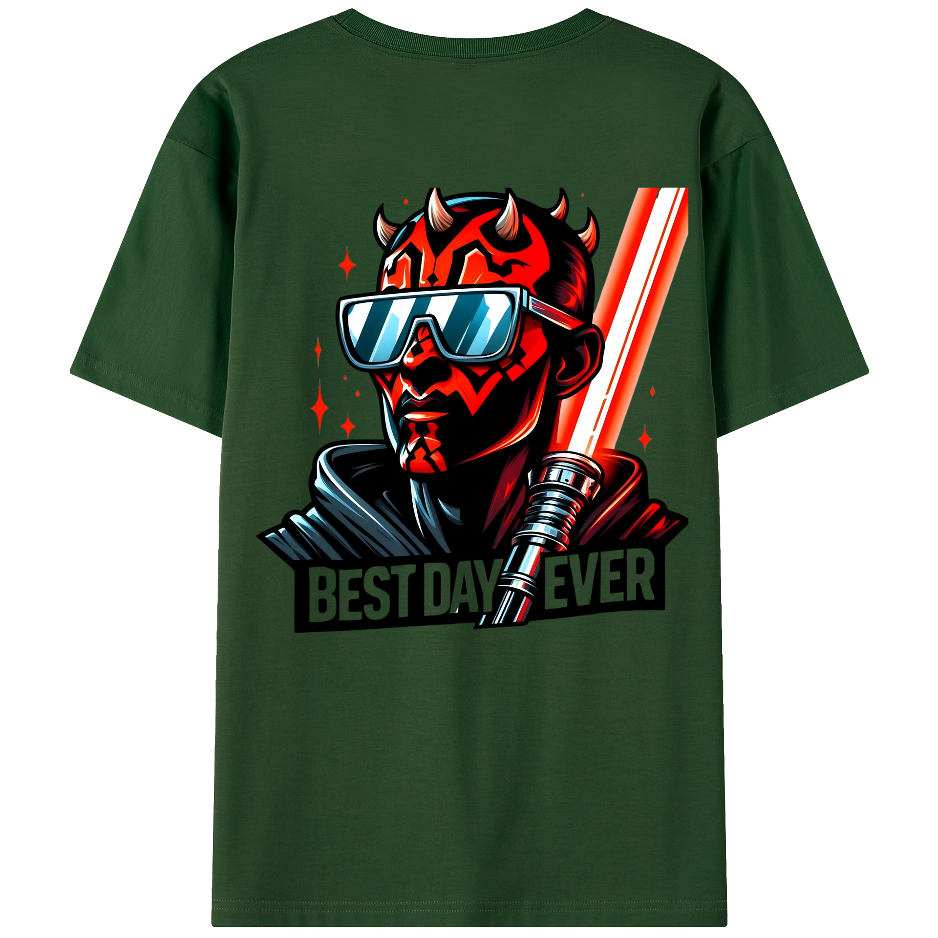 （画像用） スター・ウォーズ Star Wars 綿100％半袖Tシャツ（背面プリント）